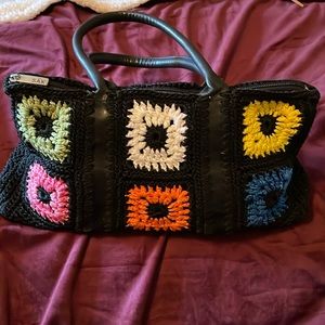 Crocheted handbag from The Sak